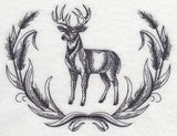 White-tailed Buck Wreath