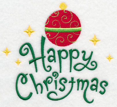 Happy Christmas with Ornament