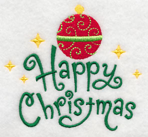 Happy Christmas with Ornament