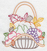 Autumn Bounty Basket (Vintage)