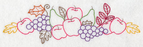 Autumn Bounty Border (Vintage)