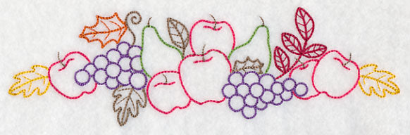 Autumn Bounty Border (Vintage)