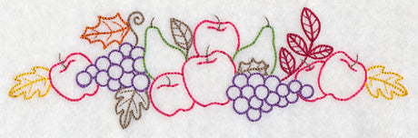 Autumn Bounty Border (Vintage)