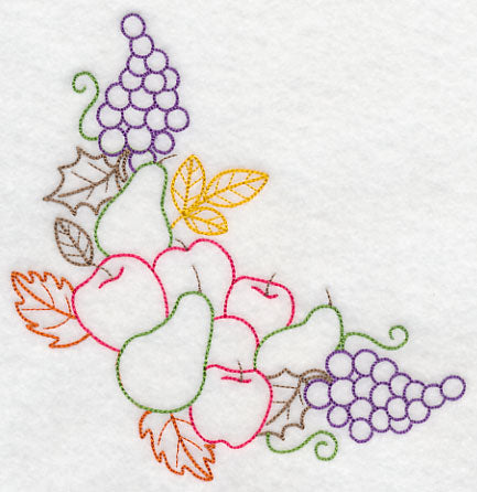 Autumn Bounty Corner (Vintage)