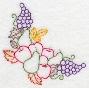 Autumn Bounty Corner (Vintage)