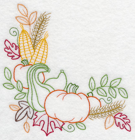 Autumn Harvest Corner (Vintage)