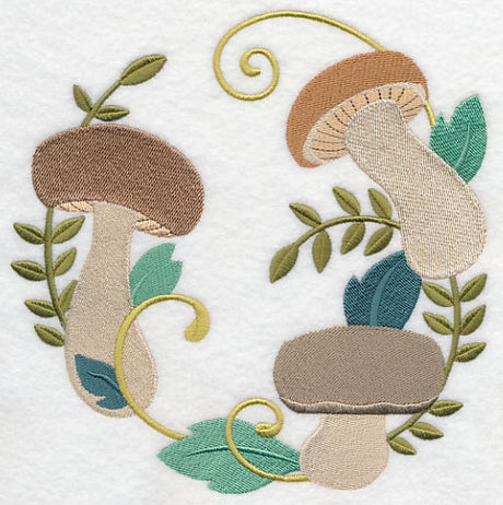 Porcini Mushroom Wreath