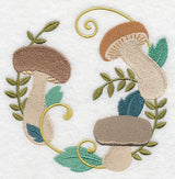 Porcini Mushroom Wreath