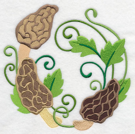 Morel Mushroom Wreath