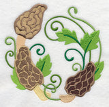 Morel Mushroom Wreath