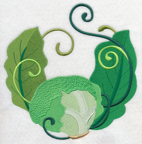 Leafy Salad Greens Wreath