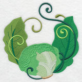 Leafy Salad Greens Wreath