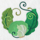 Leafy Salad Greens Wreath