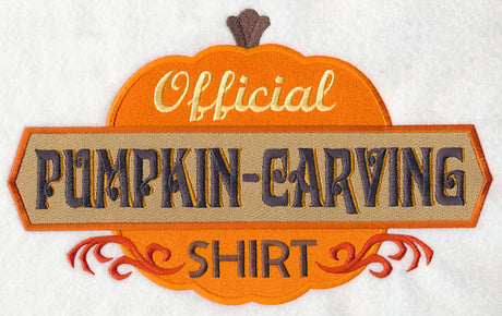 Official Pumpkin-Carving Shirt