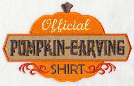 Official Pumpkin-Carving Shirt
