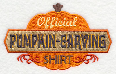 Official Pumpkin-Carving Shirt