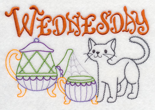 Creepy Tea on Wednesday (Vintage)