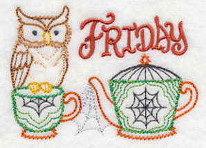 Creepy Tea on Friday (Vintage)