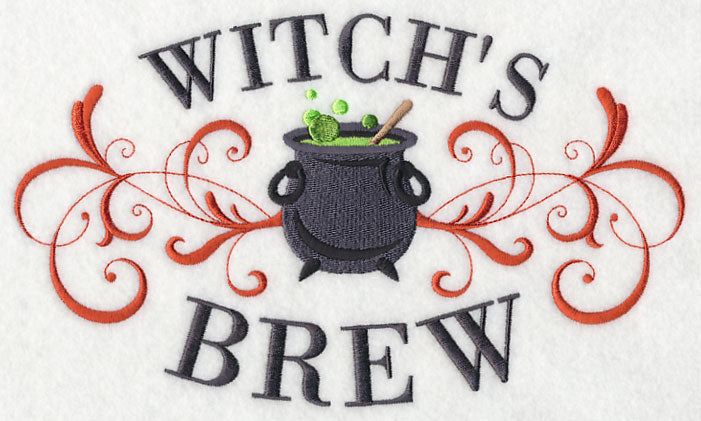 Witch's Brew Cauldron and Filigree