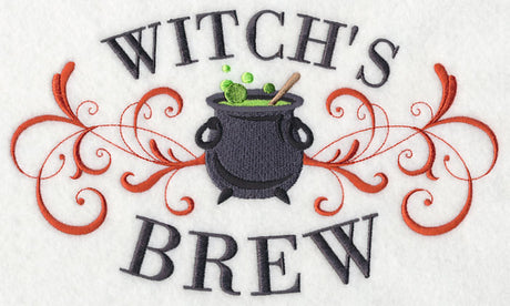 Witch's Brew Cauldron and Filigree