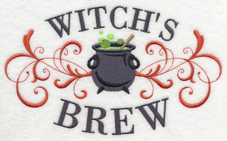 Witch's Brew Cauldron and Filigree