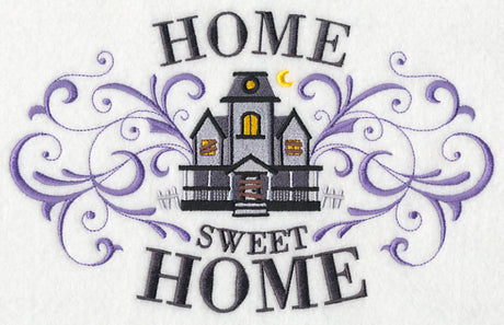 Home Sweet Haunted Home with Filigree