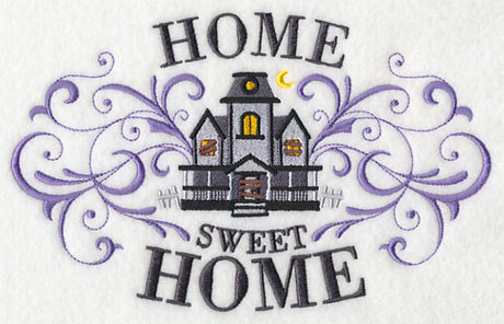 Home Sweet Haunted Home with Filigree