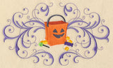 Trick or Treat Bag with Filigree
