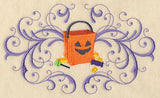Trick or Treat Bag with Filigree