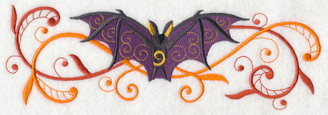 Boo-tiful Bat Potpourri Border