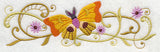 Moth Masquerade Potpourri Border