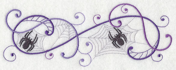 Spooky Spider Potpourri Border