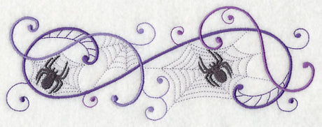 Spooky Spider Potpourri Border