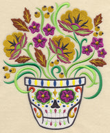 Frightful Flowers in Sugar Skull
