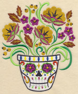 Frightful Flowers in Sugar Skull