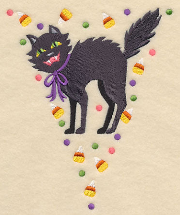 Halloween Bunting - Creepy Cat