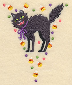 Halloween Bunting - Creepy Cat