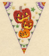 Halloween Bunting - Grinning Pumpkins