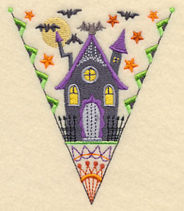 Halloween Bunting - Haunted House