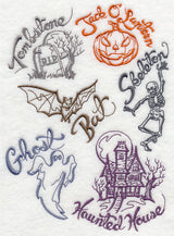 Creepy Halloween Collage