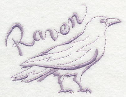 Witchy Halloween Raven