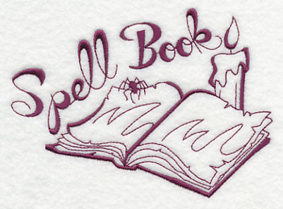 Witchy Halloween Spell Book