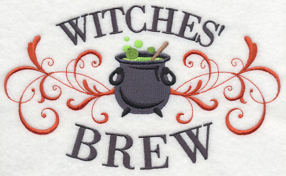 Witches' Brew Cauldron and Filigree