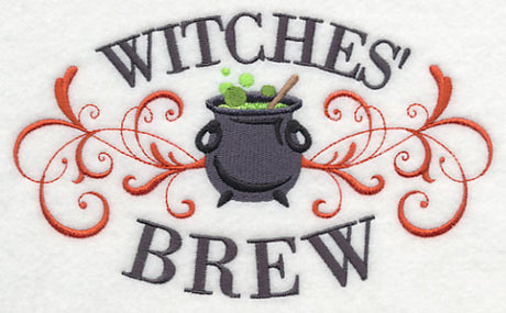 Witches' Brew Cauldron and Filigree