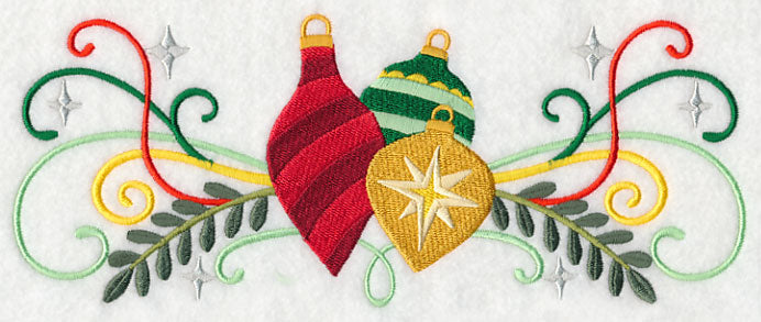 Christmas Cheer Ornament Trio