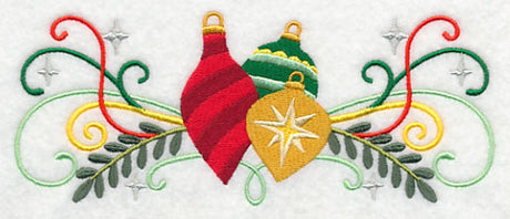 Christmas Cheer Ornament Trio