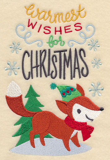 Festive Fox and Christmas Greetings