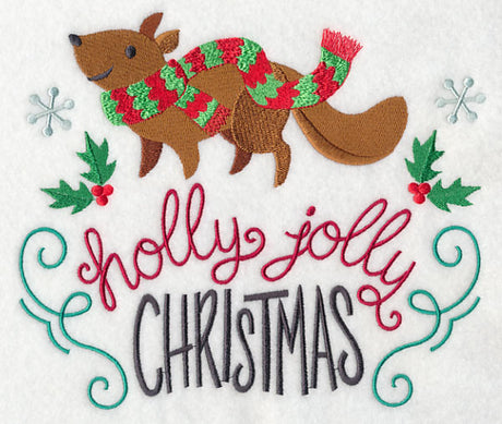 Holly Jolly Christmas Squirrel