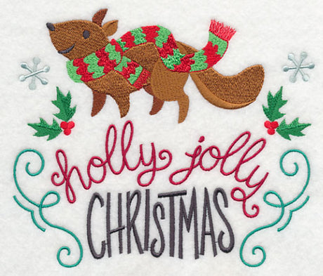 Holly Jolly Christmas Squirrel