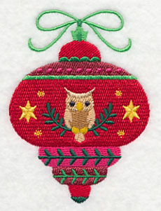 Christmas Ornament and Owl